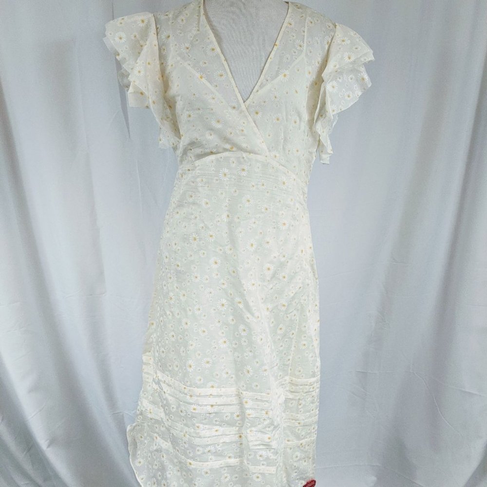 Tory Burch Susanna Silk Blend Midi Dress